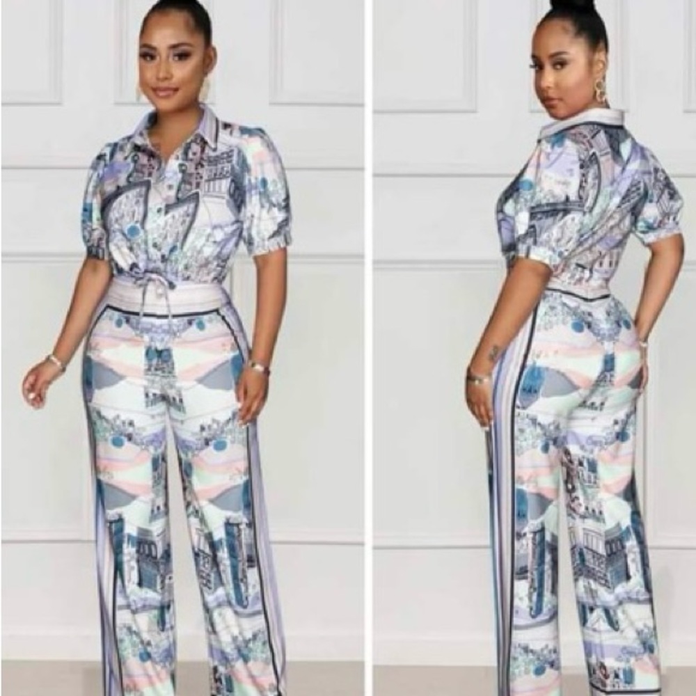 Floral Jumpsuit